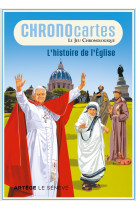 Chronocartes - L'histoire de l'Eglise - Jérôme Brasseur, Grégory Pailloncy, Candice Brua, Jérôme Brasseur - SENEVE