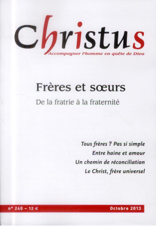 CHRISTUS N240 - FRERES ET SOEURS - OCTOBRE 2013 - XXX - Assas