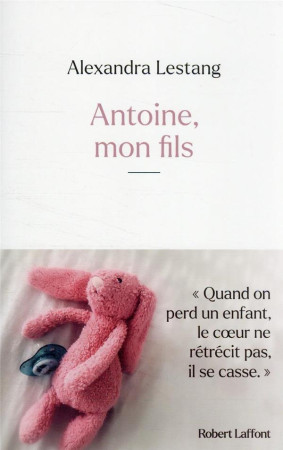 ANTOINE MON FILS - LESTANG ALEXANDRA - ROBERT LAFFONT