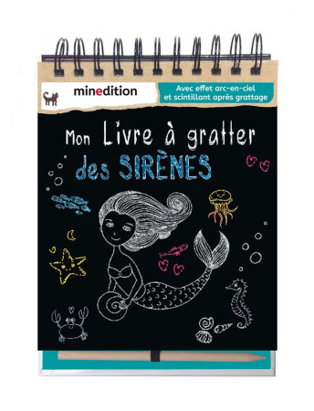MON LIVRE A GRATTER DES SIRENES - HENSLER CAROLIN - MINEDITION
