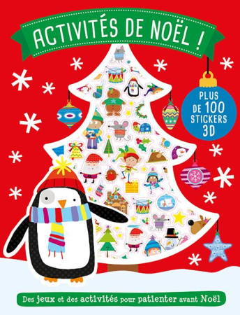 ACTIVITES DE NOEL (+ 100 STICKERS 3D) - COLLECTIF - 1 2 3 Soleil
