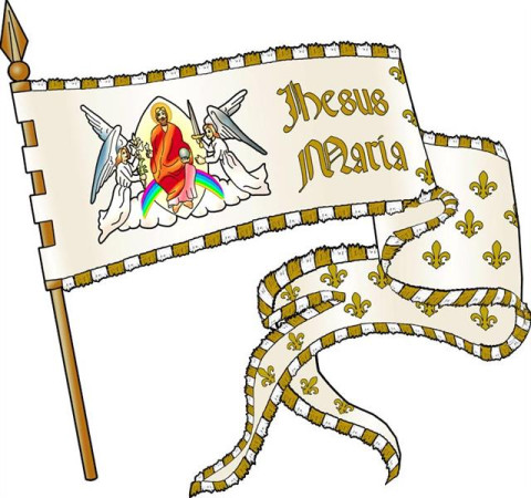 AUTOCOLLANT LA BANNIERE DE JEANNE D-ARC - NC - NC