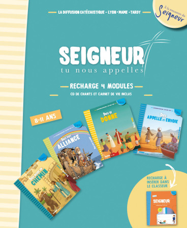 RECHARGE BLEUE (+CD)(8-11ANS) -  La Diffusion Catéchistique-Lyon - MAME