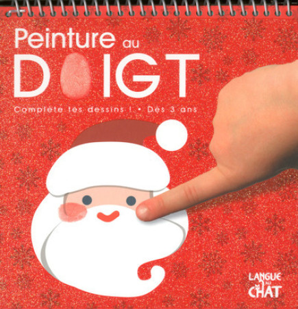 PEINTURE AU DOIGT -  Collectif - LANGUE AU CHAT
