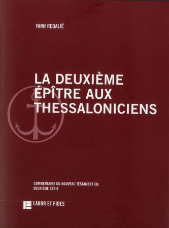 DEUXIEME EPITRE AUX THESSALONICIENS - REDALIE YANN - SLATKINE