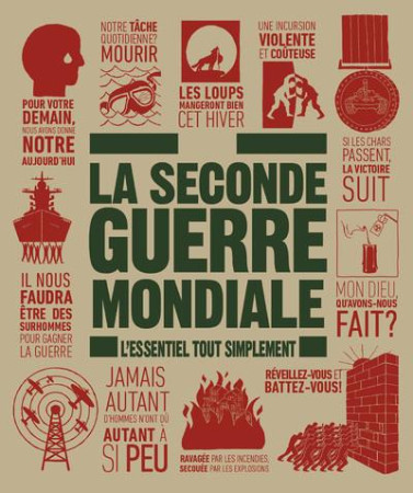 LA SECONDE GUERRE MONDIALE - L'ESSENTIEL TOUT SIMPLEMENT - COLLECTIF - FEMME ACTUELLE