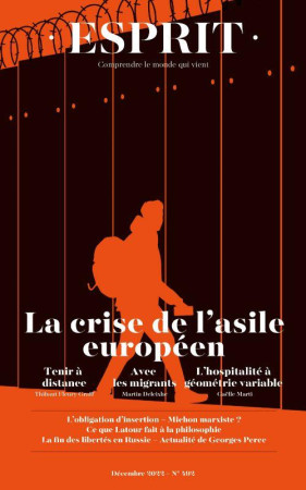 ESPRIT - LA POLITIQUE EUROPEENNE DE L'ASILE - DECEMBRE 2022 - AURIEL PIERRE - NC
