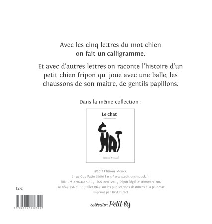 CHIEN - Céline Lamour-Crochet - MOUCK