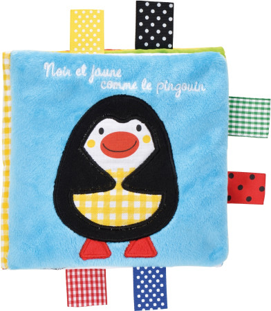 NOIR ET JAUNE COMME LE PINGOUIN -   - GLENAT JEUNESSE