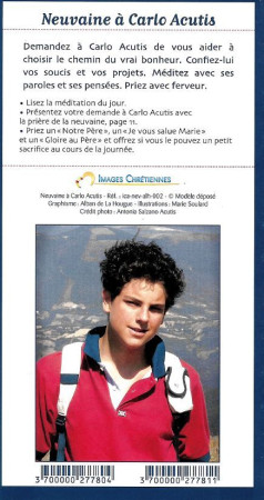NEUVAINE A CARLO ACUTIS - Marie Soulard - IMAGES CHRETI