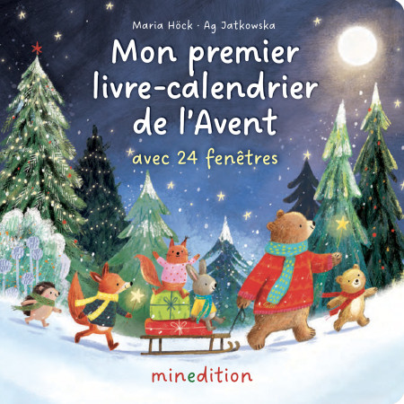 MON PREMIER LIVRE-CALENDRIER DE L'AVENT -  Jatkowska ag - MINEDITION