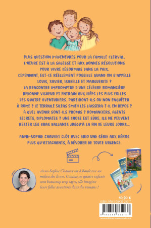 Les Quatre Aventuriers - Tome 10 - Anne-Sophie CHAUVET, Amandine Wanert,  CHAUVET ANNE-SOPHIE - EMMANUEL