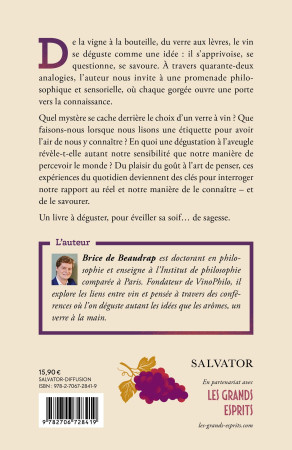Légère dégustation philosophique - Brice Beaudrap (de) - SALVATOR